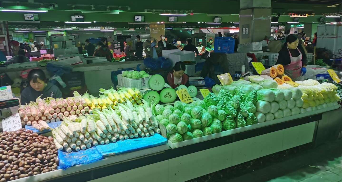 中仑汇邻农贸案例-苏州新民桥菜市场